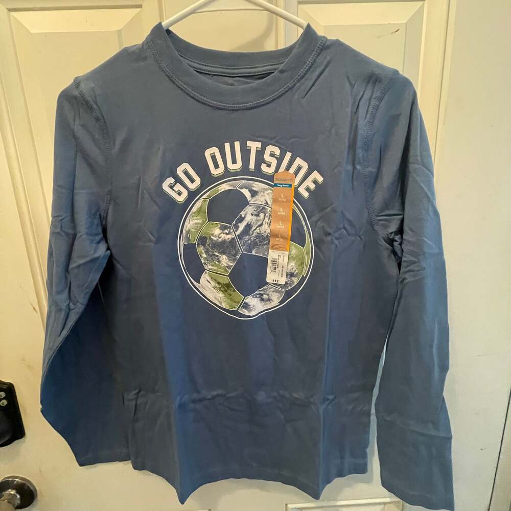 Life is Good Kids 'Outta This World to be Kind' Long Sleeve Crusher Tee